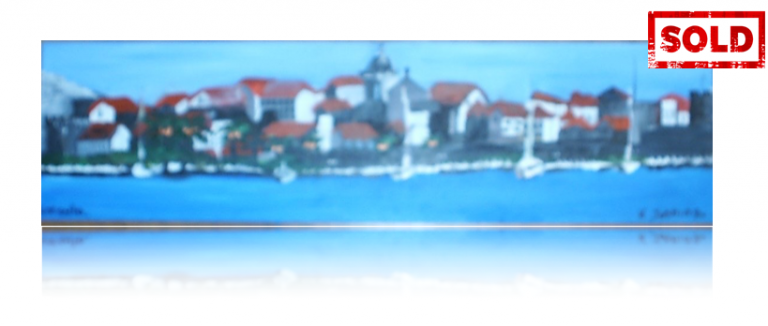 Korcula Artwork by Katy Jobbins