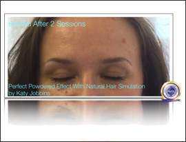 38-Katy Jobbins Permanent Makeup Perfect Powdered Effect With Natural Hair Simulation FI