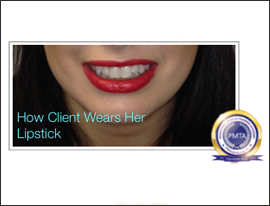 86-F2-Katy Jobbins Permanent Makeup Client's Own Lipstick Colour