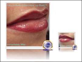 82-FI-Katy Jobbins Permanent Makeup Immediately After Permanent Makeup Watercolour Lip Blush