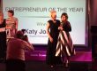 katy-recieving-entreprener-of-the-year-award-2016